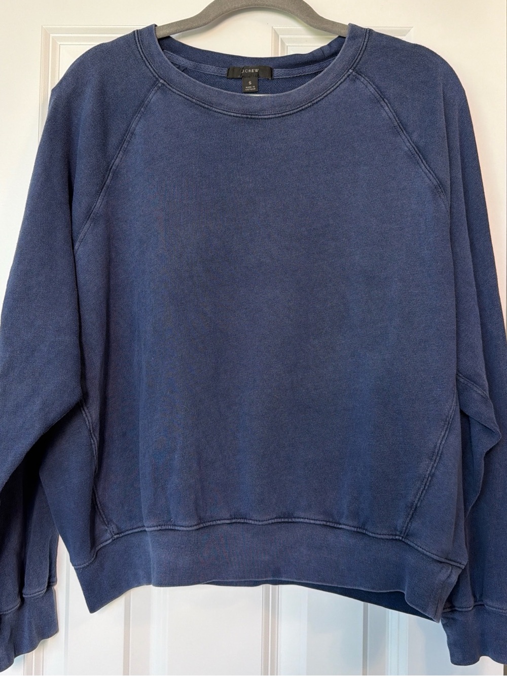 J. Crew Women's Crewneck Sweater in Faded Navy